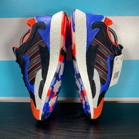 NEW Tresc Run core black solar red running shoes - Picture 5 of 10